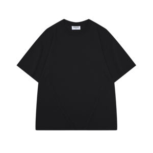 Camiseta de verano 280gsm de hilo doble de algodón pesado de gran tamaño camisetas en blanco con estampado de <span class=keywords><strong>pudd</strong></span> personalizado con camisetas de 18 colores - Product Image 5