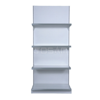 1310*900*350mm Supermarkt-Rackloch-Backplane-Gondel mit einseitigem Supermarkt regal