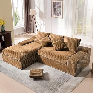 Sofá Moderno Seguro con Diseño Espacioso Oculto, Material de PC, Control Táctil, Algodón de Alta Densidad, Uso en Hogar, Oficina y Hotel, Modelo 1 - Product Image 1