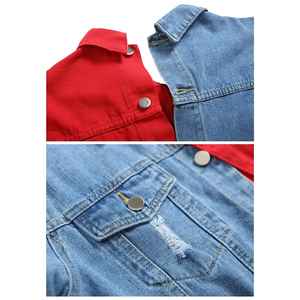 Chaqueta de mezclilla unisex hecha a medida de invierno de calle de lujo chaqueta de bombardero con logotipo frontal a prueba de viento transpirable de primera calidad - Product Image 6