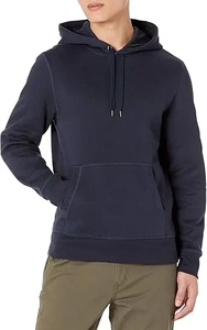 Sudadera con Capucha Oversize de Forro Polar para Hombre, Estilo Casual Deportivo, con Dobladillo Curvo, Logotipo Personalizado, Cuello con Capucha Forrado, para Uso Urbano en Invierno - Product Image 4