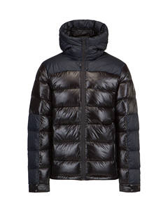 Veste matelassée pour homme, vente en gros 2026, vente chaude, manches régulières, hiver, décontractée, col montant, logo sur le devant, à capuche - Product Image 6