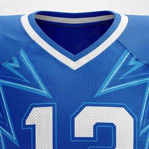 Uniforme de Fútbol Americano para Adultos al por Mayor, Conjunto Personalizable de Alta Calidad con Impresión de Logotipo, Transpirable, para Rendimiento Deportivo, Tallas Grandes - Product Image 4