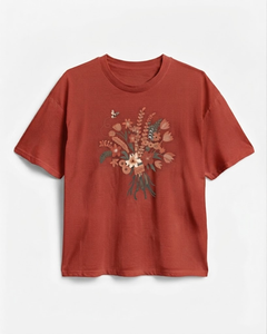 Camiseta de Manga Corta para Mujer, Tallas Grandes, Casual, Verano, Colores Sólidos, Logotipo Personalizado, Cuello Redondo, Ligera, de Alta Calidad y Venta Caliente - Product Image 4