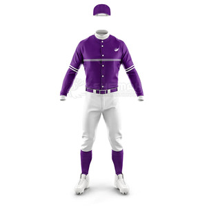 Venta al por mayor de uniformes de béisbol transpirables de nuevo diseño de alta calidad uniforme de béisbol de secado rápido para la venta - Product Image 1
