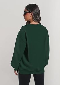 เสื้อสเวตเตอร์คอสูงสำหรับผู้หญิง, เสื้อคอตตอนเนื้อนุ่มผสมเสื้อสวมหัวให้ความอบอุ่นสำหรับฤดูใบไม้ร่วงฤดูหนาว - Product Image 4