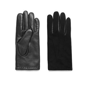 Gants de conduite en cuir résistants au froid d'hiver, imperméables, double revêtement en latex, pour le cyclisme et le travail - Product Image 5