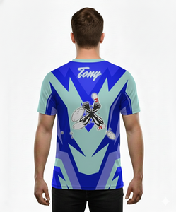 Camisetas de Fútbol para Niños, Transpirables, de Manga Corta, con Estampado por Transferencia Térmica, Camisetas y Tops de Poliéster - Product Image 4