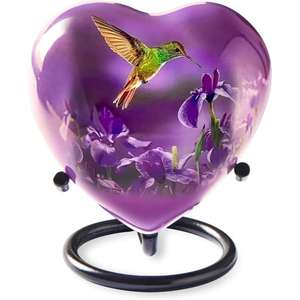 Alta demanda, suministros funerarios en forma de corazón, urnas de cremación de metal disponibles a precio mayorista del exportador indio - Product Image 3