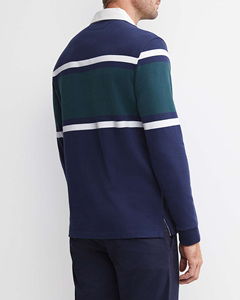 Poloshirt de moda para hombres de manga corta de gran tamaño 100% algodón de secado rápido suave hecho Poloshirt con impresión Digital personalizada - Product Image 2