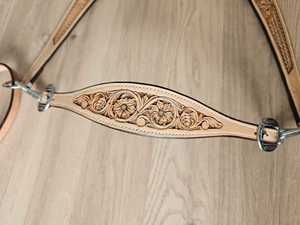 Haute qualité One-Ear Headstall et collier de poitrine Horse Tack Set Prix de gros - Product Image 3