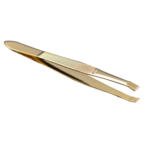 Pince à sourcils en acier inoxydable meilleurs outils de maquillage de qualité, épilation de mise en forme des sourcils de haute précision - Product Image 1