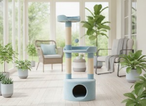 High-quality Amistar "Icy Tale" <b>scratching</b> post for all breeds and sizes of <b>cats</b> and kittens. - Product Image 5