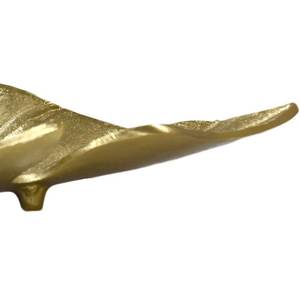 Plateau feuille d'or Plateaux décoratifs en aluminium Plat de service pour fêtes de Noël Plateau en métal coulé pour cupcakes et pâtisseries - Product Image 3