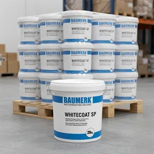 Peinture d'isolation liquide acrylique écologique moderne, imperméabilisante, blanche, revêtement imperméable de qualité supérieure, membrane imperméable - Product Image 6