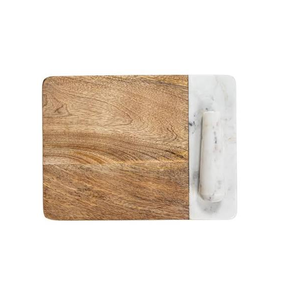Planche à découper en bois et marbre, accessoires de cuisine, planche à découper en bois et marbre, en promotion - Product Image 1