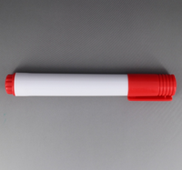Stylo marqueur pour tableau blanc scolaire Encre effaçable à sec non toxique en plastique noir et rouge Prix bon marché certifié par EN71
