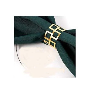 Elegant Design Metal Gold Laser Design Round Napkin <b>Ring</b> Handmade Napkin <b>Ring</b> for Table Decoration Napkin <b>Ring</b> - Product Image 1