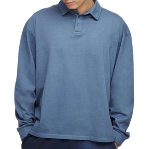 Polo de Alta Calidad para Hombre, Manga Corta, Cuello Camisero, Color Sólido, Secado Rápido, Antiarrugas, Estampado, para Verano - Product Image 1