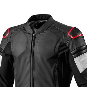 Chaqueta de Motociclista para Hombre, Elegante, Impermeable, de Invierno, Transpirable, Cómoda, de Alta Calidad, de Cuero Genuino - Product Image 4