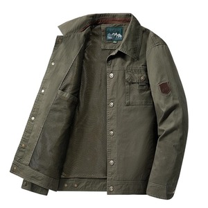Veste de baseball écologique et imperméable, coupe-vent chaud pour hommes, blouson bombardier en toile de style britannique, cuir de mouton, nouvelle mode - Product Image 6