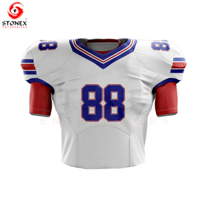 Maillot d'entraînement de football américain personnalisé pour hommes 2026 – Uniforme de haute qualité avec caractéristiques respirantes et logo personnalisé - Product Image 3