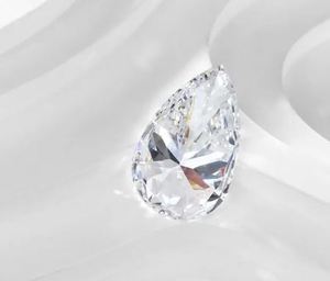 Diamant synthétique en laboratoire de 1 carat, taille poire, couleur D, clarté VVS1, CVD HPHT, certifié IGI, fournisseur en gros sur mesure - Product Image 5