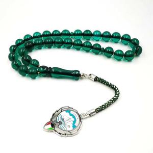 Tasbih en résine époxy, perles de prière islamiques, couleur personnalisée, 33 perles, chapelet musulman, fabricant indien à forte vente - Product Image 3
