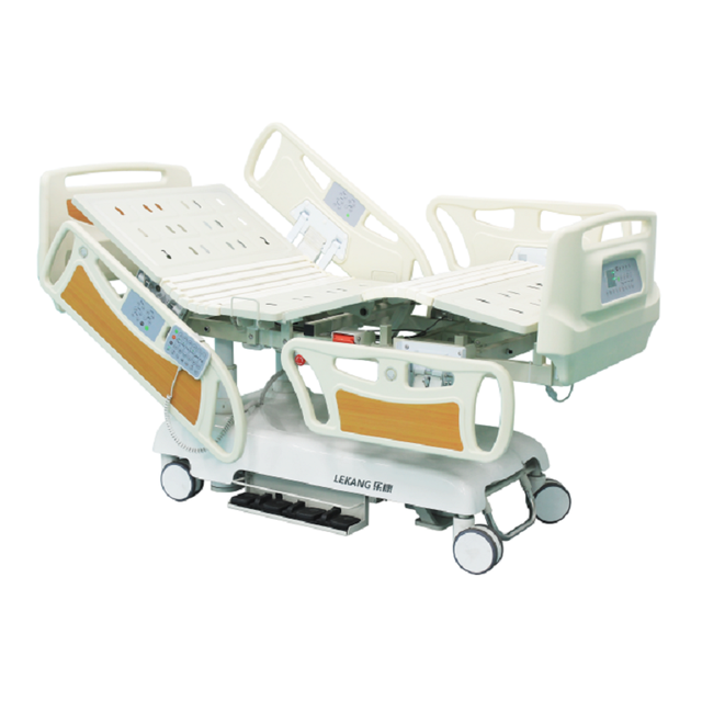 LK-DH-III 7-Function Electric Hospital Bed, Multi-angle Adjustable, Turning Design, Weighing & Alarm System
