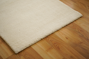 Handmade Modern Home Decor Low Pile Wool Berber Carpet <b>Rug</b> Featuring Tribal Design - Product Image 3