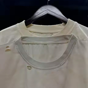 เสื้อยืดผ้าคอตตอนสำหรับผู้ชายผ้าแห้งเร็วระบายอากาศได้ผ้าแห้งไวลดรอยเหี่ยวย่นได้สำหรับ100% - Product Image 4