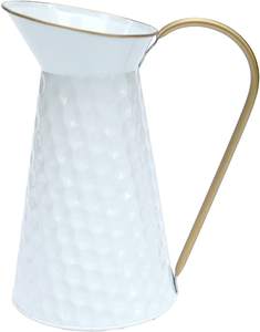 Jarra de agua de hierro de calidad superior con mango liso, artículo de decoración para el hogar y el jardín hecho en India - Product Image 2