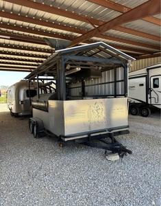 จัดส่งฟรีอุปกรณ์ครบครัน8FT เตาย่างบาร์บีคิวเคลื่อนที่และรถพ่วงสำหรับปิ้งย่างกลางแจ้งและขายอาหารห้องครัวสำหรับธุรกิจสตรีท - Product Image 5