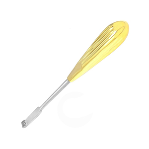 Râpe à glabelle Webster manche doré finition polie râpe nasale en carbure de tungstène Durable de qualité industrielle OEM & ODM pris en charge - Product Image 4