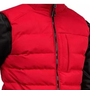 Chaleco acolchado hecho a medida para hombre, ropa activa personalizada cosida, chaleco acolchado transpirable antiarrugas para hombre con logotipo/color personalizado - Product Image 5