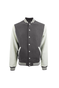 Vente en gros de streetwear veste universitaire personnalisée patchs en chenille vestes d'hiver pour hommes avec étiquette tissée nom de l'équipe - Product Image 2