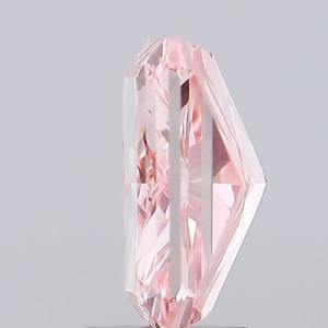 Diamante cultivado en laboratorio Radiante 2,06 CT Fancy Vivid Pink VVS1 - Product Image 3