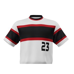Conjuntos de Camisetas de Béisbol Personalizadas para Hombre, 100% Poliéster, Cuello en V, Transpirables, de Secado Rápido, Impresión por Sublimación, Ropa de Softbol Sólida - Product Image 3
