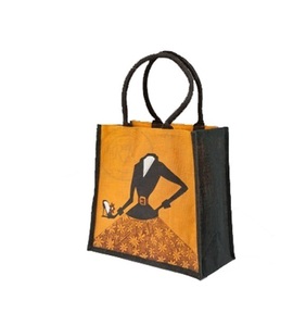 Bolso de lino y algodón ecológico, bolsa de yute para regalos de playa con bolsillo, fabricante líder indio - Product Image 1