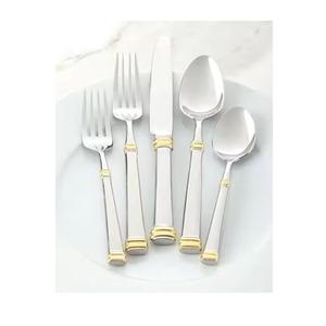 Ensemble de couverts en acier inoxydable de qualité supérieure faits à la main en acier inoxydable poli miroir - Product Image 2