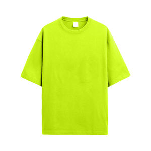 Camiseta personalizable de gran tamaño para hombre, transpirable, cómoda, ecológica, patrón sólido, tela de 240 gramos, producción personalizada - Product Image 1