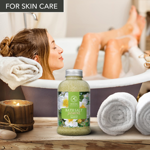 Aromatika Sal Marina Natural de Jazmín para Baño Corporal con Aceite Esencial Hidratante 600g para el Cuidado Relajante de la Piel - Product Image 5
