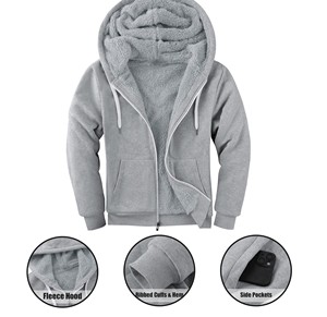 Sudaderas transpirables de algodón orgánico para hombre, ropa de calle mezclada de algodón básico, sudaderas con capucha de diseño personalizado de Color sólido para hombre de buena calidad - Product Image 4