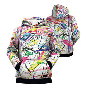 Sweat-shirt à capuche pour hommes, vêtement de Fitness, décontracté pour la course, vente en gros, Gym, extérieur, bon marché, Sublimation - Product Image 1