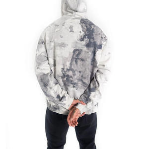 Hiver personnalisé Plus Size 100% Polyester lourd brodé impression numérique haute qualité Streetwear Hoodies pour hommes - Product Image 5