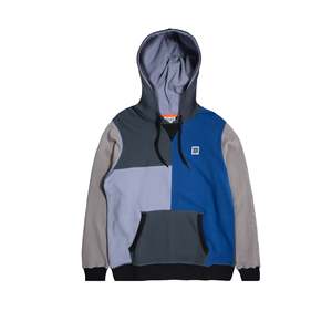 เสื้อฮู้ดดี้ผู้ชาย DeVoe สีพื้น ผ้าฝ้าย 100% ผ้าเฟรนช์เทอร์รี่ พิมพ์ลายสกรีน ล้างสีแบบแอซิดวอช ปักลาย ไซส์ XL - Product Image 1