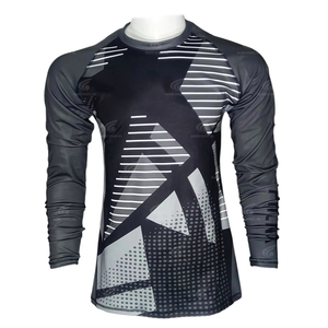Contrôle de qualité professionnel vêtements d'entraînement confortables haute performance sublimé populaire compression de l'éruption cutanée à manches complètes - Product Image 1