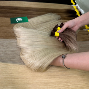 Cheveux vierges bruts en vrac les plus populaires à double trame sans perte, cheveux bruts en gros d'usine au Vietnam - Product Image 2