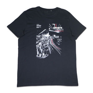 Camiseta 100% de algodón de alta calidad para hombre con estampado personalizado con logotipo de su marca camiseta para hombre Camisetas gráficas de gran tamaño - Product Image 2