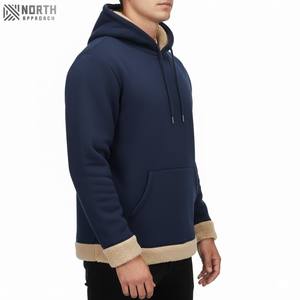 Personalizado de alta calidad bordado Puff impresión hombres sudaderas con capucha sudaderas Streetwear gimnasio sudaderas hombres diseño personalizado sudaderas con capucha para hombres - Product Image 5